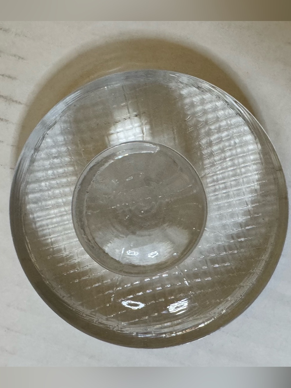 Clear Glass Decorative Bowl - Home Accents